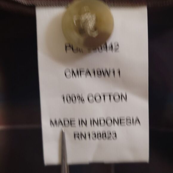 Cody James Men’s Brown Plaid Print Long Sleeve Snap Western Flannel Shirt XLarge - Picture 5 of 10